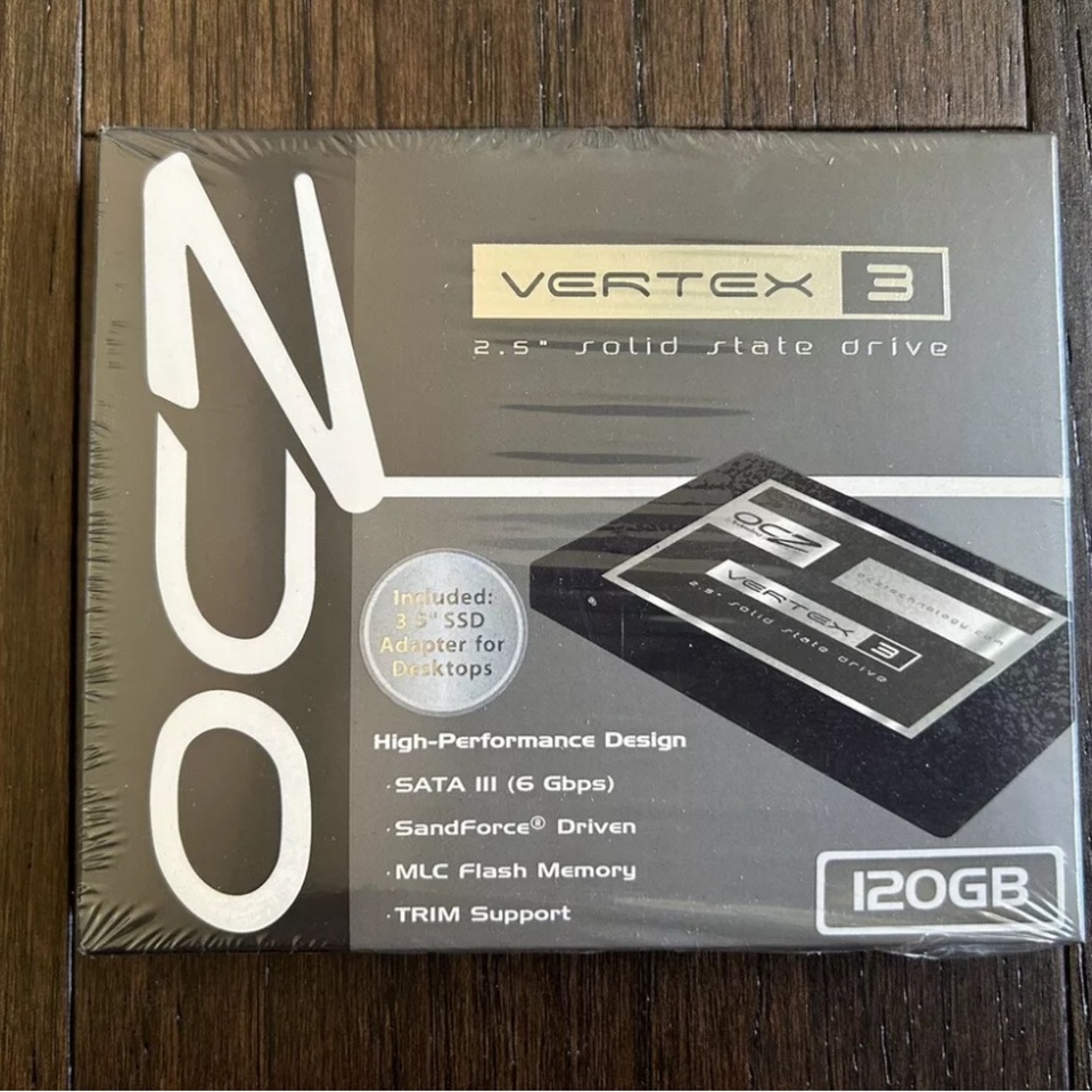 OCZ VERTEX 3 120 GB 2.5" Solid State Drive High-Performance New Sealed